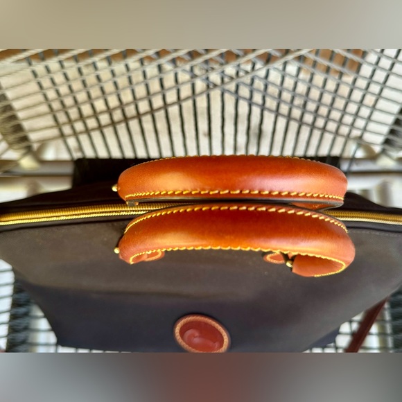 Dooney & Bourke Black Nylon Satchel - Picture 3 of 6